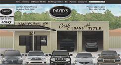 Desktop Screenshot of davidsautos.com